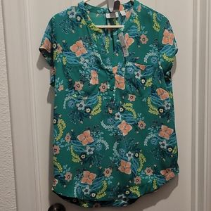 New York & Company blouse sz med